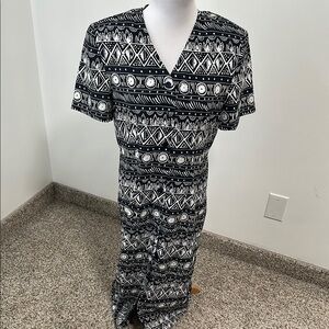 🍏 Vintage Kathie Lee Button Up Maxi Dress